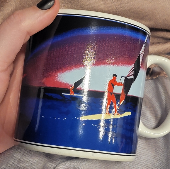 NEW in Box 1984 June Harrison "Catch the wind" Mug Toscany Collection - Picture 3 of 12